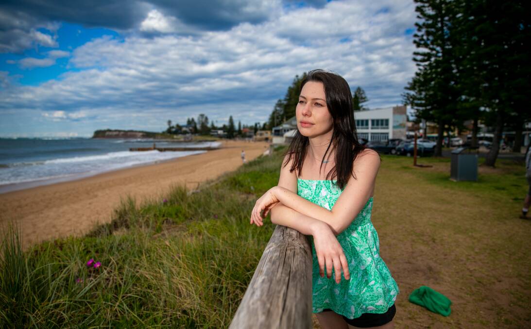 'I TRIED EVERYTHING': 27-year-old Ashlee from Collaroy is one of a growing number of legal medicinal cannabis users in Australia. Photo: Geoff Jones