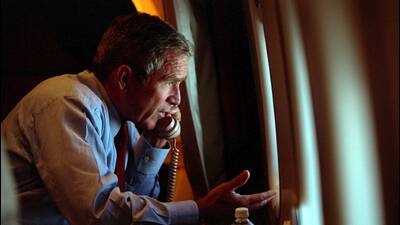 Then US President George W Bush. Picture: US Archives