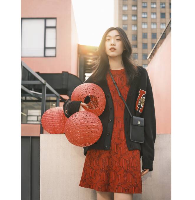 IN THE SPIRIT: Numerous brands are celebrating Chinese New Year with limited edition collections, many that include tiger emblems. Photo: Tommy Hilfiger 