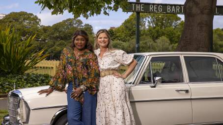 Former Queen of Pop Marcia Hines is one of four guests on the final season of ABC TV's Julia Zemiro's Home Delivery.