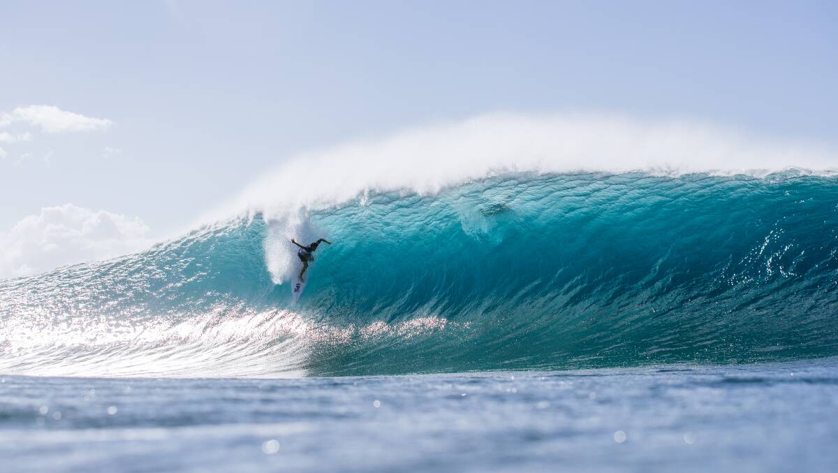 CHANCE: Jordy Lawler self-funded his Hawaii trip. Picture: WSL / Beilmann 