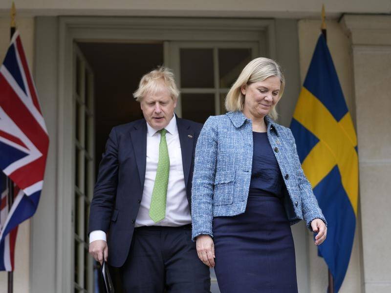 Boris Johnson and Magdalena Andersson have signed a UK-Sweden security assurance deal.