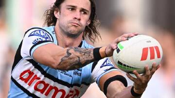 Cronulla's Nicho Hynes believes the Sharks can continue their impressive start to the season. (James Gourley/AAP PHOTOS)