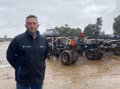 Josh Curry is still hopeful his paddocks might dry out in time to squeeze a late wheat crop in.