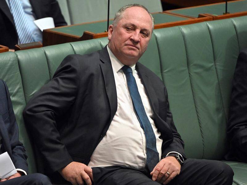 Coalition veterans spokesman Barnaby Joyce has been asked by his party leader to take leave. (Mick Tsikas/AAP PHOTOS)