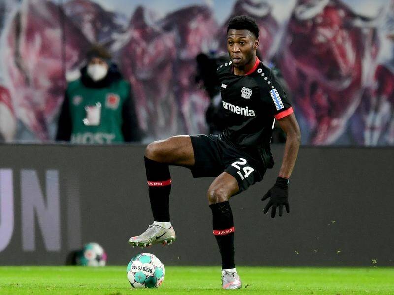Leverkusen's Timothy Fosu-Mensah has torn his ACL and will miss the rest of the Bundesliga season.