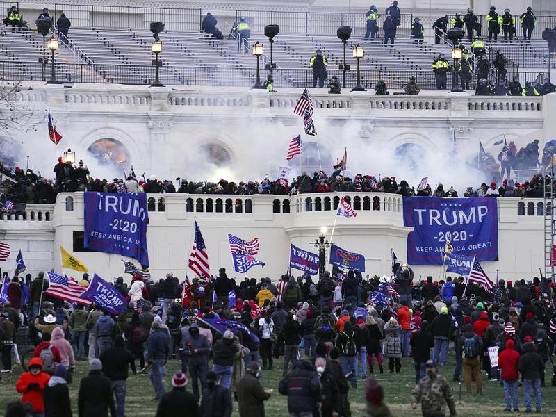 Thousands of Donald Trump supporters stormed the US Capitol building on January 6, 2021.