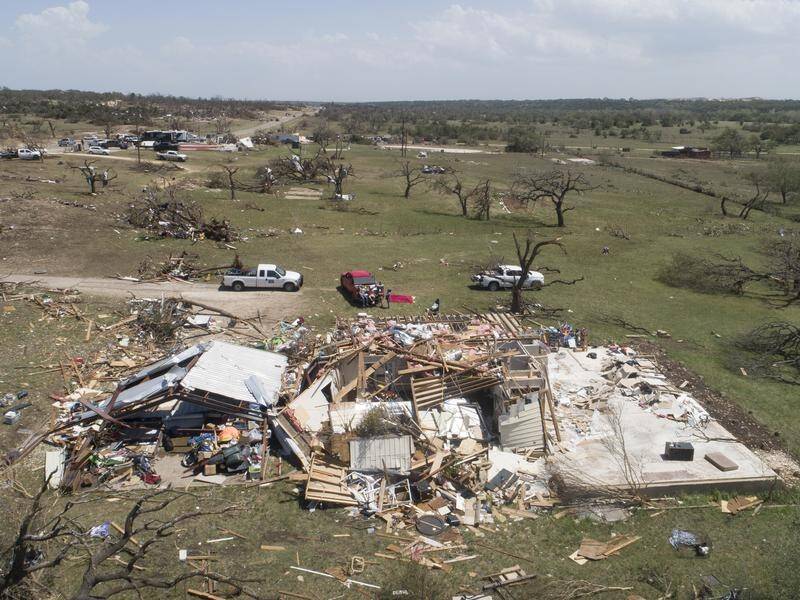 Devastating storms have swept through central Texas, with more forecast.