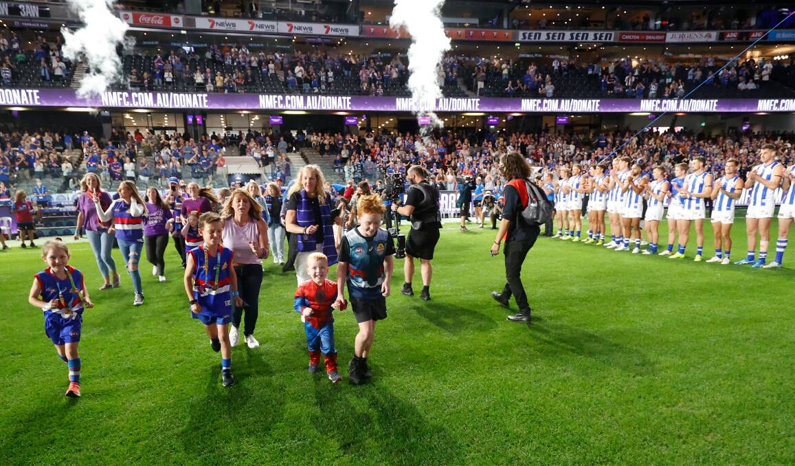RAISING FUNDS: The Good Friday twilight fixture raises money for the Royal Children's Hospital. Picture: Michael Willson/AFL Photos via Getty Images