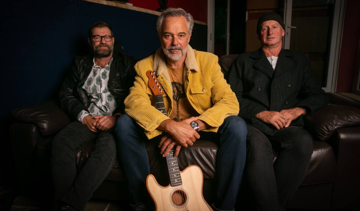 Cam Daddo and the Paisley Prophets is James Lloyd, Cameron Daddo, Craig Finniss and Milton Brown (not pictured). Picture and cover: Geoff Jones