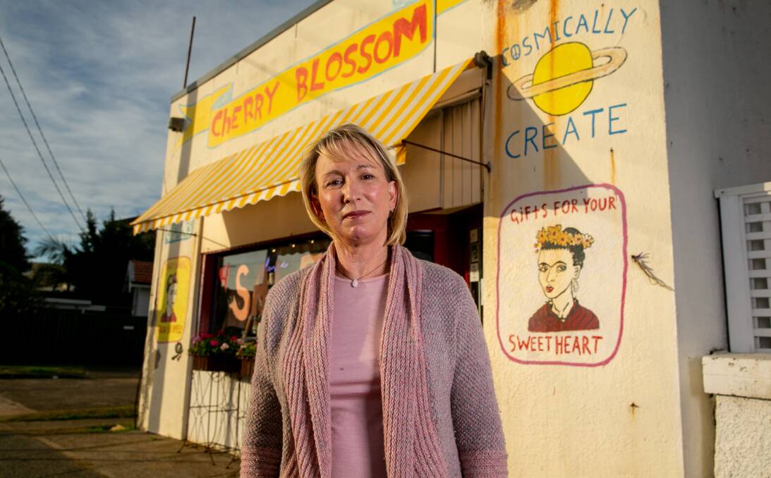 TOUGH TIMES: Christine Zaranko's business Cherry Blossom in Narrabeen has been hard by the COVID lockdowns. Picture: Geoff Jones