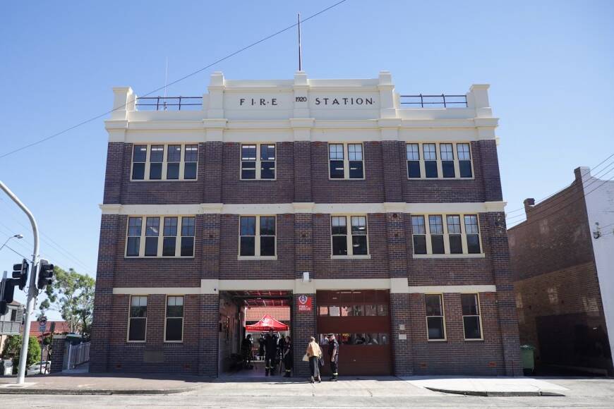 WORKS DONE: Manly Fire Station was reopened on Friday following a $2.9 million makeover. Picture: Supplied