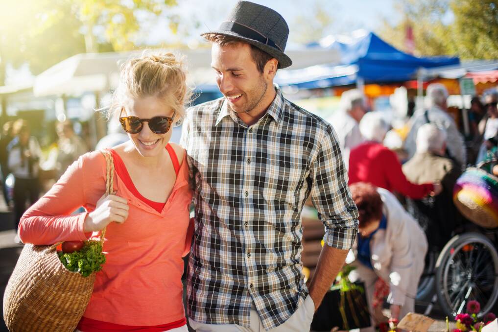 TO MARKET: Head outdoors and grab some fresh, local produce at the markets this weekend. Picture: Shutterstock