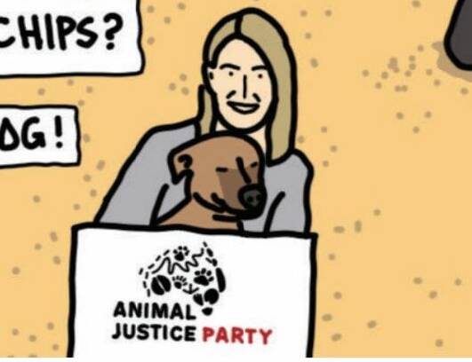 Animal Justice Party candidate Kate Paterson. Image: Chris Thomas