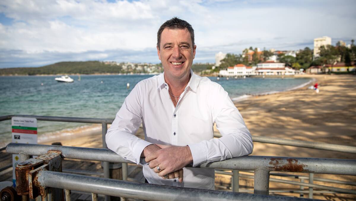 Mayor Michael Regan (who leads the Your Northern Beaches Independent Team) looks certain to get a seat in the Frenchs Forest ward. Picture: Geoff Jones