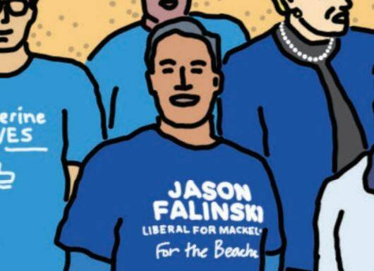 Incumbent Liberal MP Jason Falinski. Image: Chris Thomas