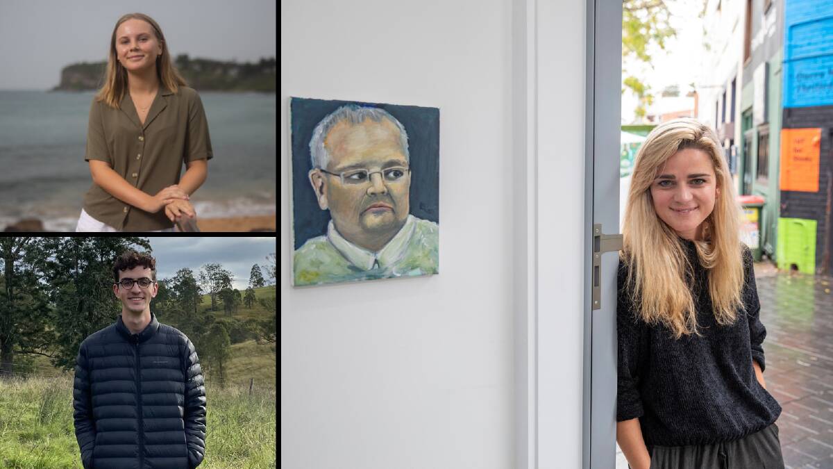 FIRST TIMERS: (clockwise from top left) Zoe Coles, Max Straetemans and Zoe Hudson are all voting in their first federal election. Pictures: Supplied, Dallas Kilponen