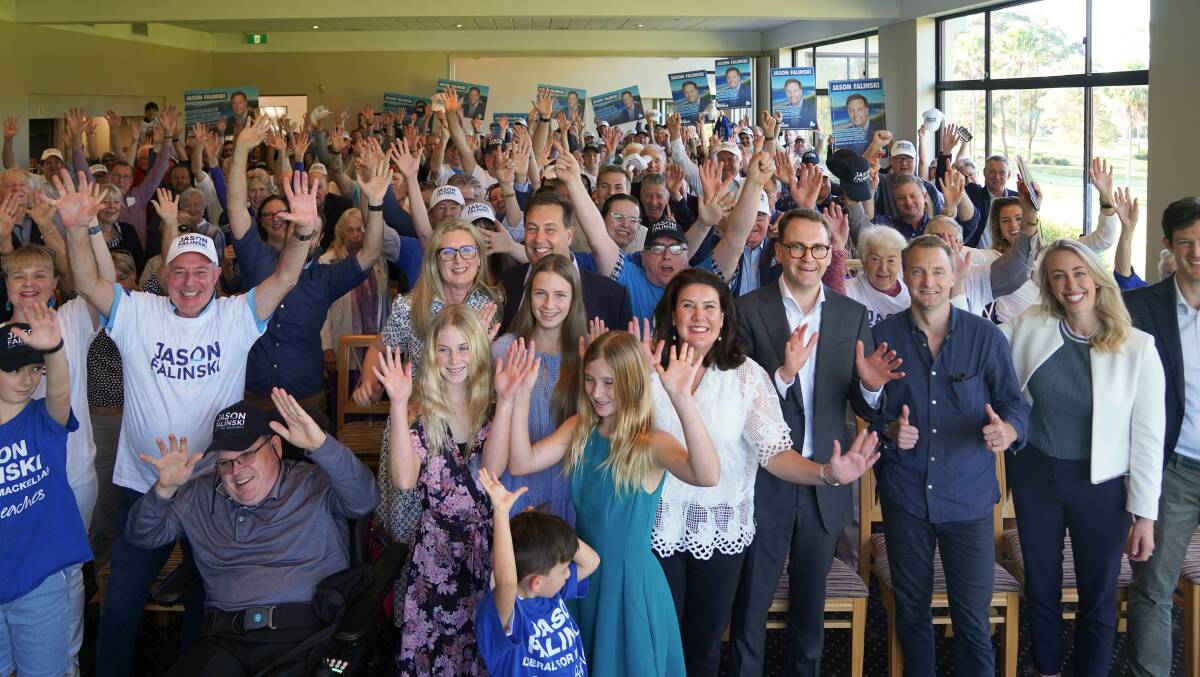 PHOTO GALLERY: Liberal party faithful attended the campaign launch of incumbent Mackellar MP Jason Falinski on Sunday. Pictures: Supplied